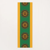 Chromatische cirkel yoga mat (Achterkant)
