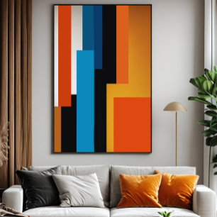 chromatische codes canvas afdruk