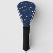 Chromatische Confetti Golfheadcover (Voorkant)