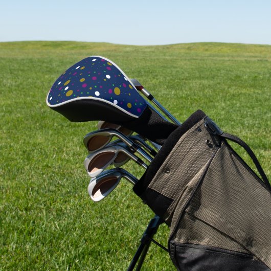 Chromatische Confetti Golfheadcover (Insitu)