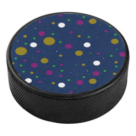 Chromatische Confetti Hockey Puck