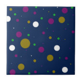 Chromatische Confetti keramische Tegel Tegeltje (Voorkant)