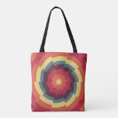 chromatische cycloon tote bag (Achterkant)