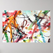 Chromatische dans Detail 1 Poster (Voorkant)