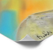 Chromatische Drakenverf Poster (Hoek)