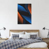 Chromatische Dualiteit Canvas Afdruk (Insitu (Slaapkamer))