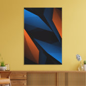 Chromatische Dualiteit Canvas Afdruk (Insitu (Woonkamer))
