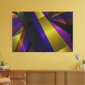 Chromatische Eclipse Canvas Afdruk (Insitu (Woonkamer))