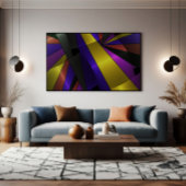 Chromatische Eclipse Canvas Afdruk