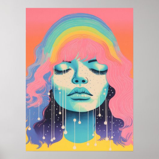 chromatische elegantie poster (Voorkant)