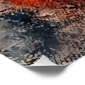 Chromatische explosie perfect poster (Hoek)
