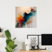 Chromatische explosie poster (Thuiskantoor)