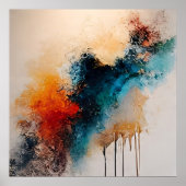 Chromatische explosie poster (Voorkant)