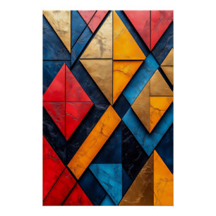 chromatische fragmenten perfect poster