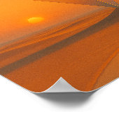 Chromatische Horizon Poster (Hoek)