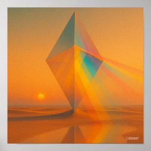 Chromatische Horizon Poster