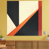 Chromatische Impact Canvas Afdruk (Insitu (Woonkamer))