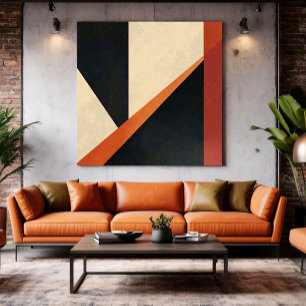 Chromatische Impact Canvas Afdruk