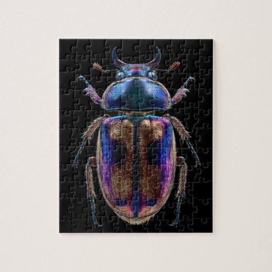 Chromatische Kevers Legpuzzel (Verticaal)