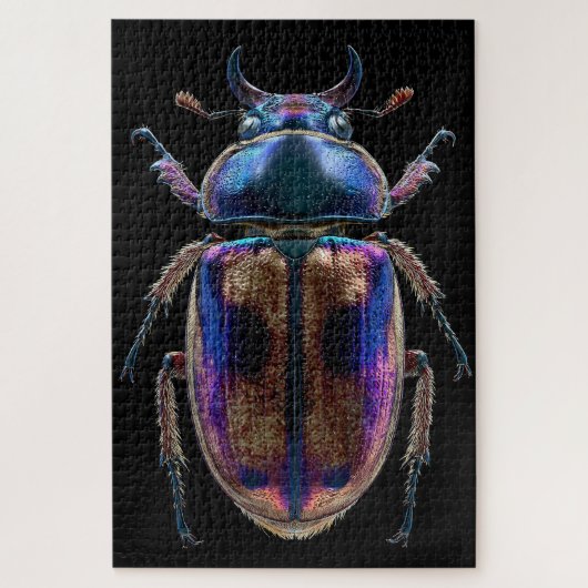 Chromatische Kevers Legpuzzel (Verticaal)