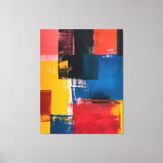 Chromatische Kruisingen Canvas Afdruk (Voorkant)
