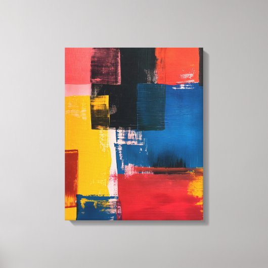Chromatische Kruisingen Canvas Afdruk (Voorkant)