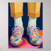 Chromatische pas poster (Voorkant)