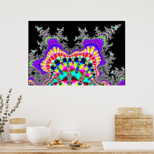 chromatische pezen poster (Keuken)