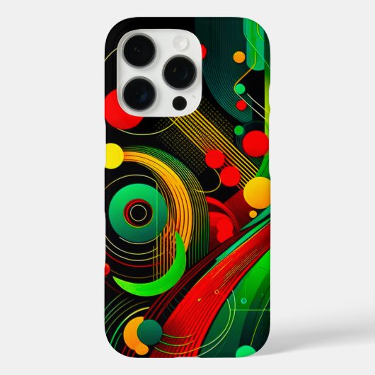 Chromatische Puls Case-Mate iPhone Case (Achterkant)