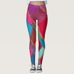 Chromatische quilt leggings
