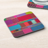 Chromatische quilt onderzetter (Linkerzijde)