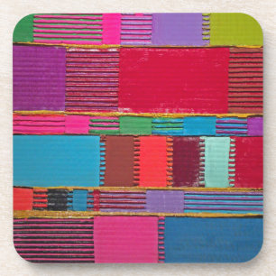 Chromatische quilt onderzetter