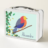 Chromatische Serenade: Vogel op tak (Achterkant)