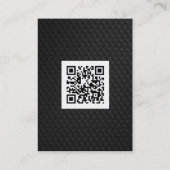 Chromatische technologie elegant ontwerp met QR-co Visitekaartje (Achterkant)