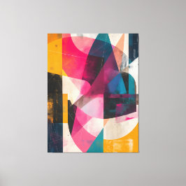 Chromatische Vergrendeling Canvas Afdruk