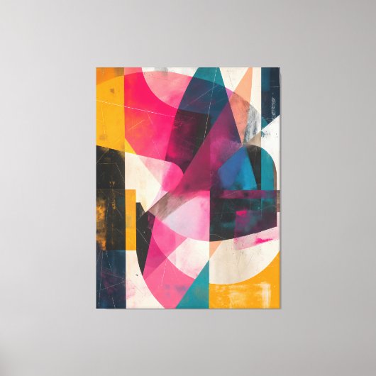 Chromatische Vergrendeling Canvas Afdruk (Voorkant)