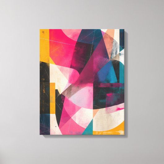 Chromatische Vergrendeling Canvas Afdruk (Voorkant)
