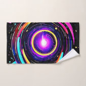 Chromatische Vortex Kunst Bad Handdoek (Handdoek)