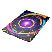 Chromatische Vortex Kunst Badmat (Gekanteld)