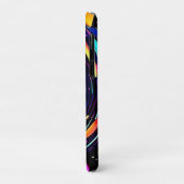 Chromatische Vortex Kunst Case-Mate iPhone Case (Achterkant/links)