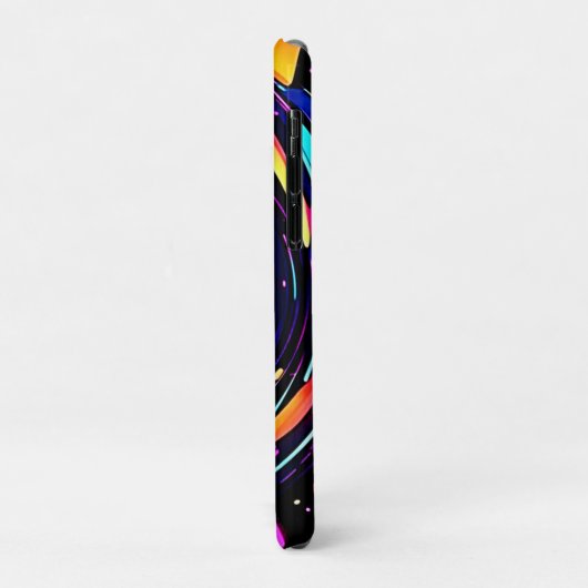 Chromatische Vortex Kunst Case-Mate iPhone Case (Achterkant/links)
