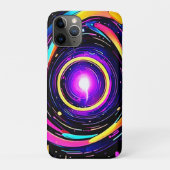Chromatische Vortex Kunst Case-Mate iPhone Case (Achterkant)