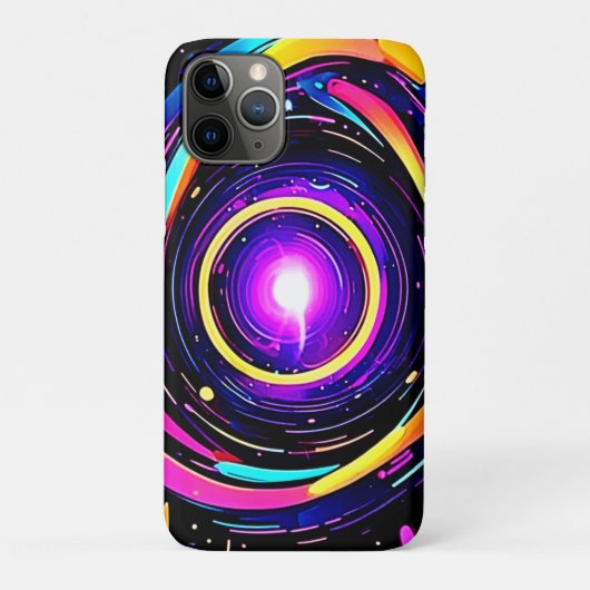 Chromatische Vortex Kunst Case-Mate iPhone Case (Achterkant)