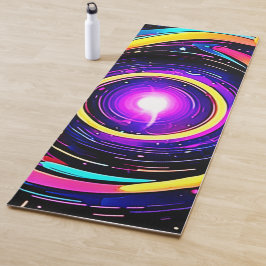 Chromatische Vortex Kunst Yogamat