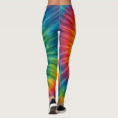 Chromatische Vortex Leggings (Achterkant)