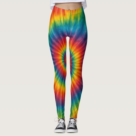 Chromatische Vortex Leggings (Voorkant)