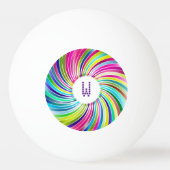Chromatische Vortex Ping Pong Bal Pingpongbal (Voorkant)