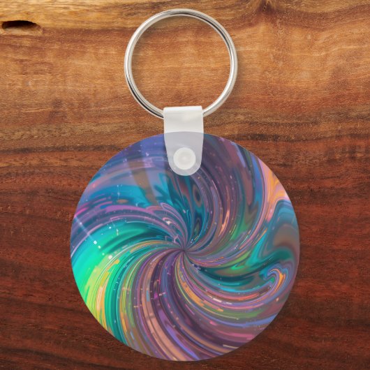 Chromatische vortex sleutelhanger (Voorkant)