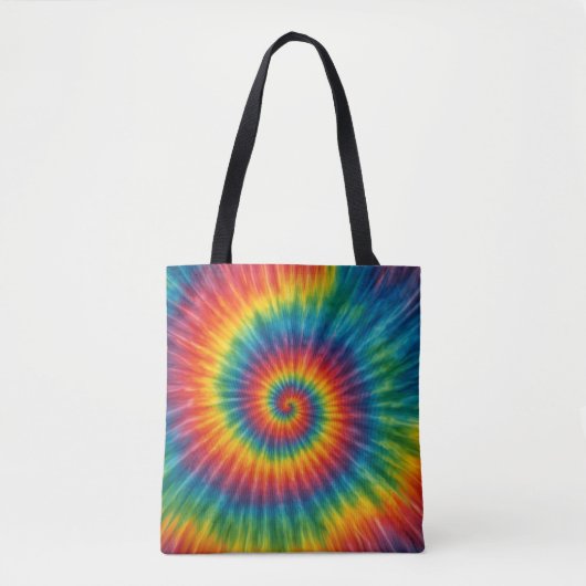 Chromatische Vortex Tote Bag (Voorkant)