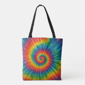Chromatische Vortex Tote Bag (Achterkant)